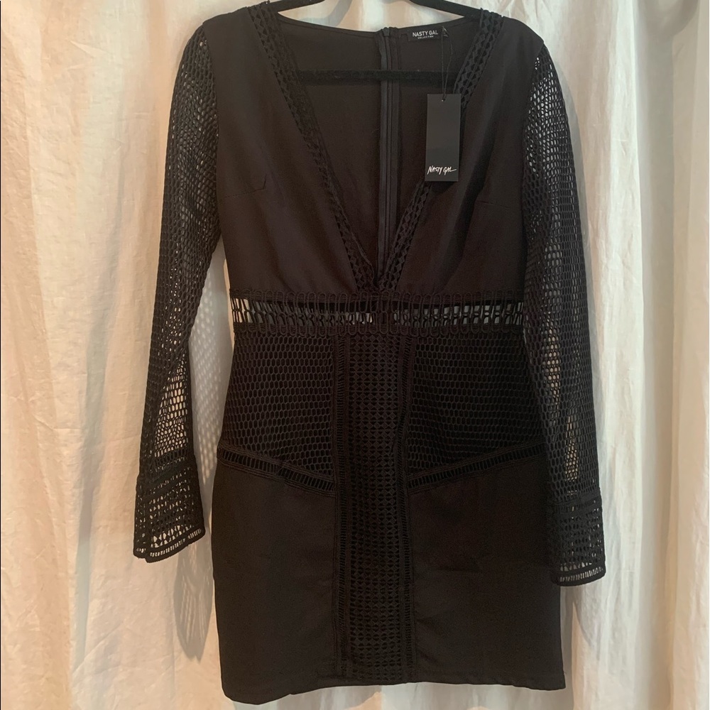 Nasty gal black dress